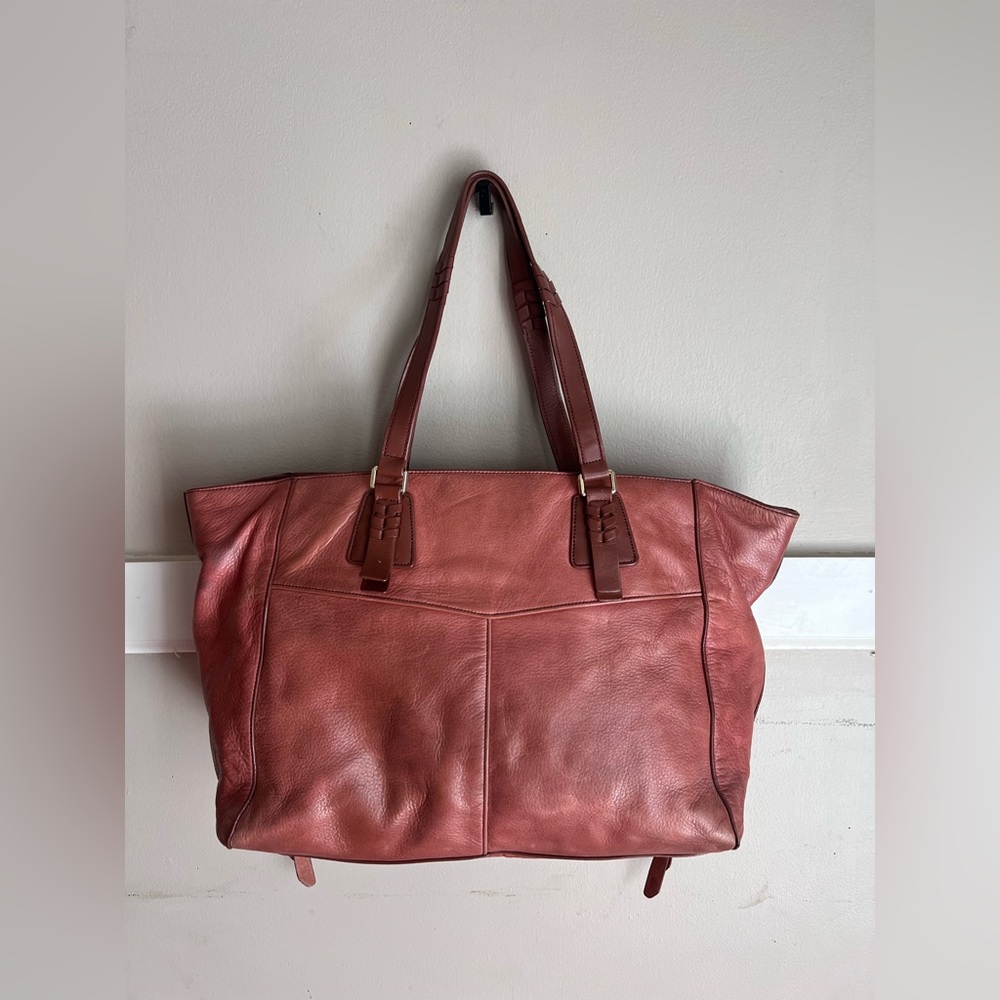 Cole Haan Women's Rose Leather Tote - Picture 5 of 9